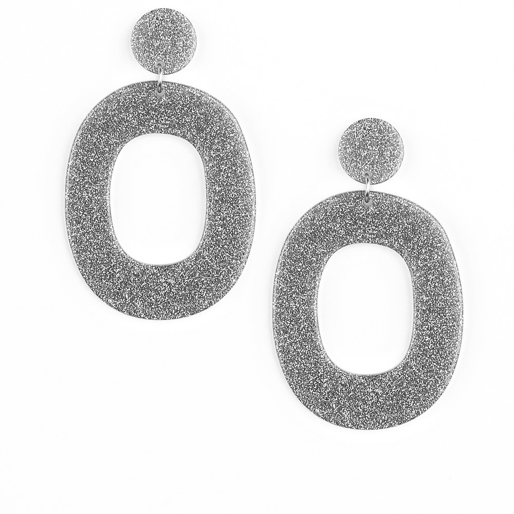 “Miami Boulevard” Shimmer Acrylic Earring